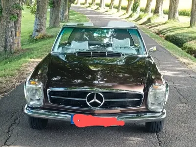 Gebraucht Mercedes W113 160 PS (117 kW) 1965 Braun Cabrio