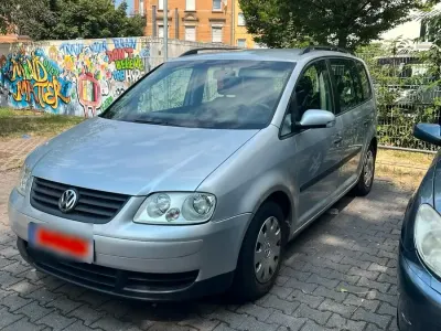 Gebraucht VW Touran 116 PS (85 kW) 2004 Silber Van / Kleinbus