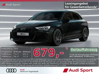 Neu Audi RS3 Sport 400 PS (294 kW) 2026 Mythosschwarz Limousine