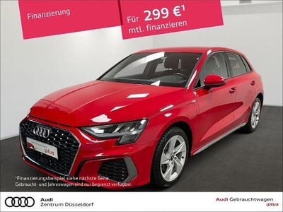 Tangorot metallic Gebraucht 2022 Audi A3 S-Line Limousine | 20.850 € (Superpreis)