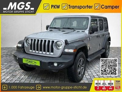Gebraucht Jeep Wrangler 200 PS (147 kW) 2020 Pscbillet silver metallic SUV