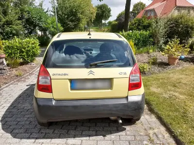 Gebraucht Citroën C2 55 PS (40 kW) 2008 Gelb Kleinwagen