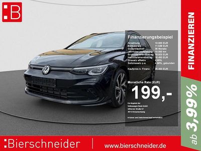 Gebraucht VW Golf VIII R-line 131 PS (96 kW) 2024 Schwarz Limousine