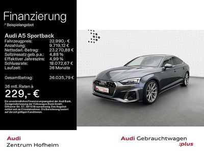 Gebraucht Audi A5 S-Line 204 PS (150 kW) 2022 Daytonagrau perleffekt Limousine