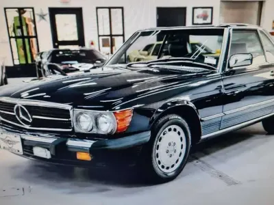 Gebraucht Mercedes 560 227 PS (166 kW) 1989 Blau Cabrio