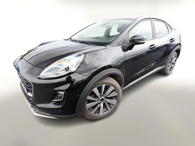 Obsidian schwarz metallic Gebraucht 2021 Ford Puma Titanium X | 15.124 € (Fairer Preis)