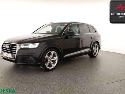 Second-hand Audi Q7 S-Line 272 CP (200 kW) 2018 Negru SUV