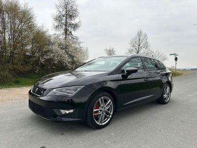 Usata Seat Leon ST FR 150 CV (110 kW) 2016 Nero Station wagon
