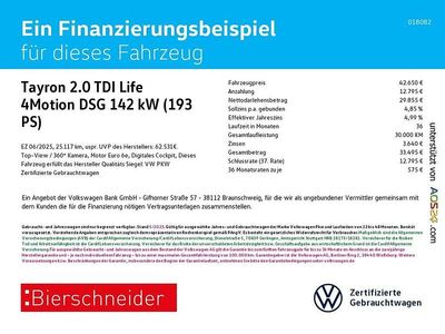 Gruen Gebraucht 2025 VW Tayron Life SUV | 42.650 € (Fairer Preis)