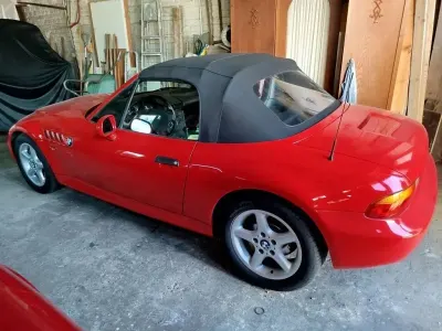 Brugt BMW Z3 116 HK (85 kW) 1998 Rød Cabriolet