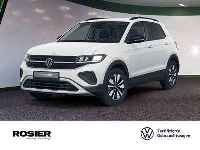 Gebraucht VW T-Cross Goal 95 PS (69 kW) 2025 Weiss / pure white SUV