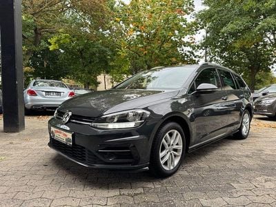 Grau Gebraucht 2019 VW Golf VII R-line Kombi | 16.499 € (Guter Preis)