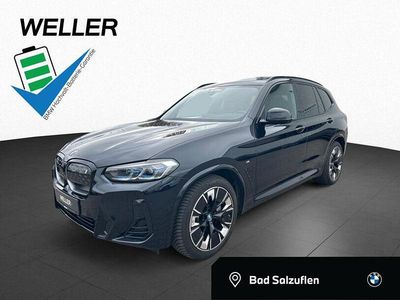 Gebraucht BMW iX3 Shadowline 210 kW (286 PS) 2023 Carbonschwarz (schwarz) SUV