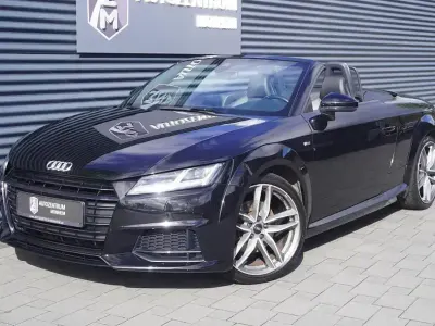 Second-hand Audi TT Roadster S-Line 179 CP (131 kW) 2016 Negru Cabrio