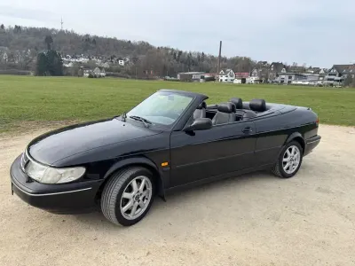 Gebraucht Saab 900 Cabriolet 150 PS (110 kW) 1996 Schwarz Cabrio