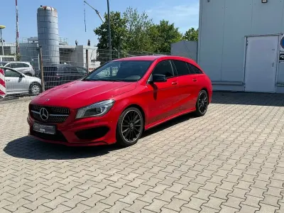 Gebraucht Mercedes CLA200 AMG line 156 PS (114 kW) 2016 Rot Coupé