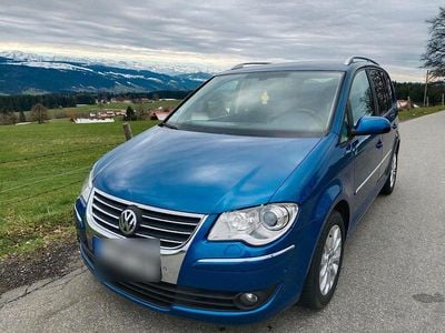 Gebraucht VW Touran Highline 140 PS (102 kW) 2007 Blau Van / Kleinbus