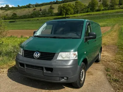 Używany VW Transporter 131 KM (96 kW) 2009 Zielony Van