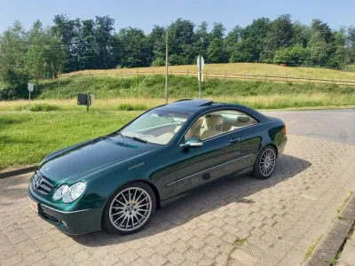 Gebraucht Mercedes CLK240 Elegance 170 PS (125 kW) 2002 Grün Coupé
