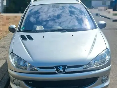 Gebraucht Peugeot 206 2006 Silber Kombi