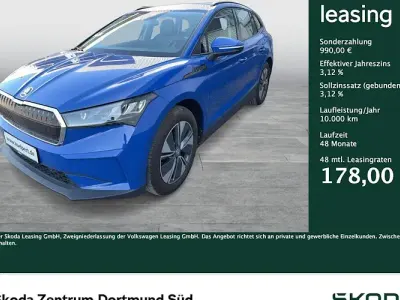 Second-hand Skoda Enyaq iV Loft 250 kW (340 CP) 2023 Albastru SUV