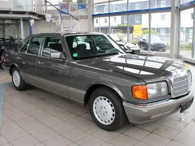 Gebraucht Mercedes S500 SE 252 PS (185 kW) 1989 Anthrazitgrau met. (172) Limousine