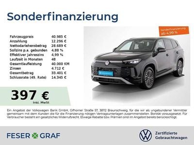 Grenadillschwarz metallic Gebraucht 2025 VW Tayron Life SUV | 39.890 € (Superpreis)