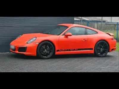 Occasion Porsche 991 370 PK (272 kW) 2016 Oranje Coupé