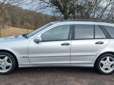 Brugt Mercedes C180 Classic 143 HK (105 kW) 2005 Sølv Stationcar