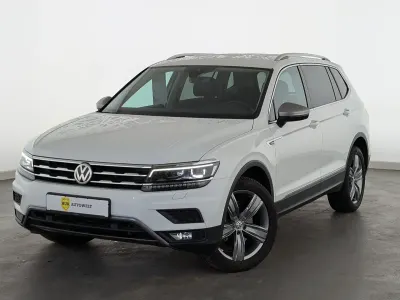 Gebraucht VW Tiguan Allspace Highline 220 PS (161 kW) 2018 Pure white SUV