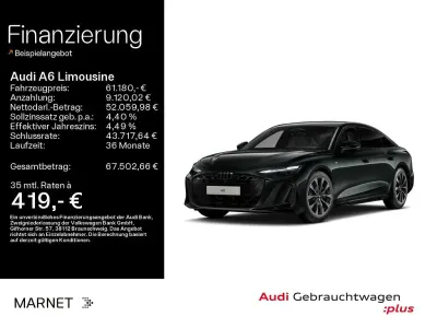 Gebraucht Audi A6 S-Line 367 PS (269 kW) 2026 Mitternachtsgrün metallic Limousine