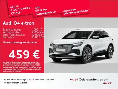 Używany Audi Q4 e-tron Ambiente 210 kW (286 KM) 2025 Biały SUV