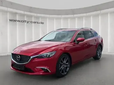 Gebraucht Mazda 6 Sports-Line 175 PS (128 kW) 2015 Rot Kombi
