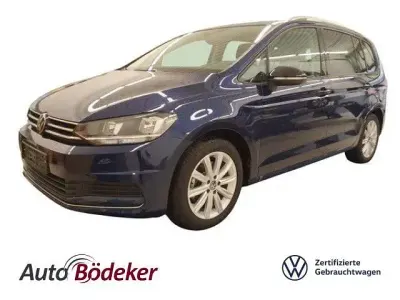 Second-hand VW Touran Goal 150 CP (110 kW) 2025 Albastru Monovolum