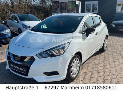Gebraucht Nissan Micra Visia+ 71 PS (52 kW) 2017 Weiß Kleinwagen