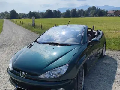 Gebraucht Peugeot 206 CC Roland Garros 109 PS (80 kW) 2004 Grün Cabrio