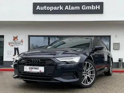 Używany Audi A6 S-Line 245 KM (180 kW) 2022 Niebieski Kombi
