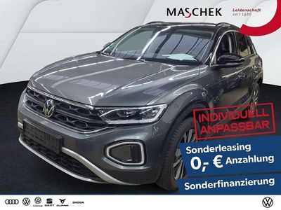 Gebraucht VW T-Roc Goal 150 PS (110 kW) 2025 Indiumgrau metallic schwarz SUV