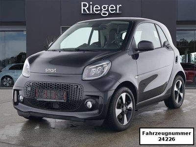 Schwarz Gebraucht 2023 Smart ForTwo Electric Drive Exclusive | 15.849 € (Etwas zu teuer)