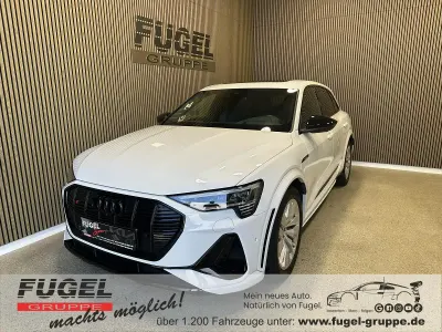 Gebraucht Audi e-tron Ambiente 369 kW (503 PS) 2022 Gletscherweiß metallic SUV