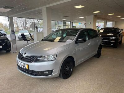Gebraucht Skoda Rapid Ambition 105 PS (77 kW) 2015 Silber Kleinwagen