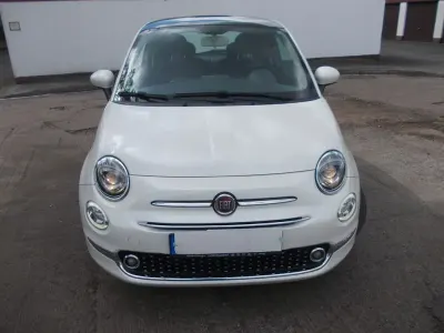 Gebraucht Fiat 500 Lounge 69 PS (50 kW) 2016 Weiß Kleinwagen