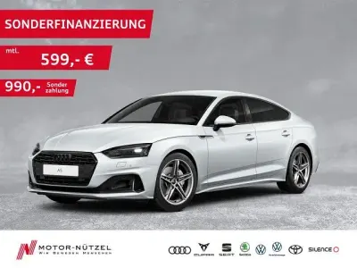 Gebraucht Audi A5 Sportback Advanced 204 PS (150 kW) 2024 Weiß Kleinwagen