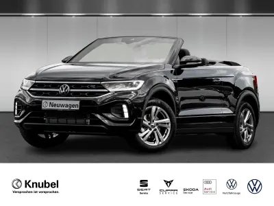 Gebraucht VW T-Roc Cabriolet R-line 150 PS (110 kW) 2025 Petroleum blue metallic Cabrio