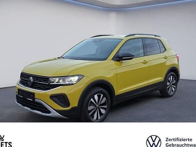 Gebraucht VW T-Cross Goal 95 PS (69 kW) 2025 Gelb SUV