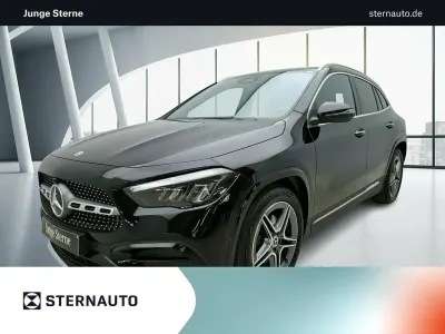 Gebraucht Mercedes GLA200 AMG line 163 PS (119 kW) 2024 Unilack nachtschwarz SUV