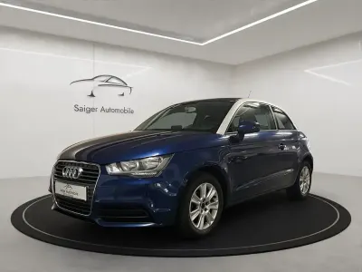 Gebraucht Audi A1 Attraction 86 PS (63 kW) 2011 Blau Kleinwagen