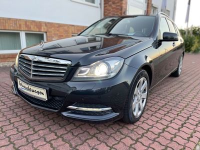 gebraucht Mercedes C220 T Automatik Xenon Navi CDI BlueEfficiency