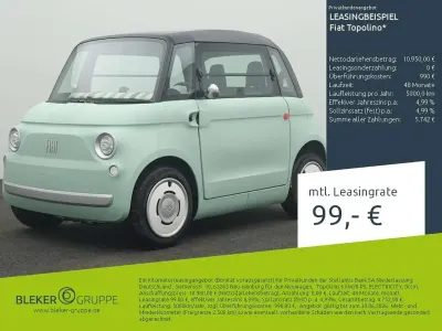 Nouvelle Fiat Topolino 5 kW (8 ch) 2026 Vert Citadine