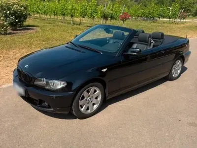 Gebraucht BMW 325 Cabriolet 192 PS (141 kW) 2003 Schwarz Cabrio